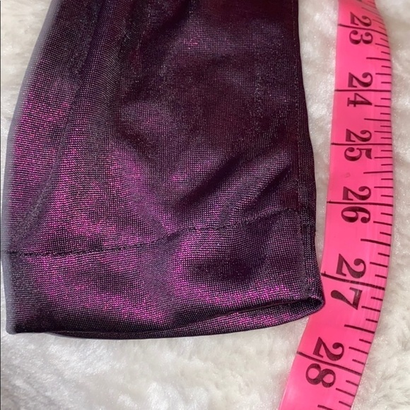 Fashion  Shiny plum Tights leggings - Picture 8 of 13